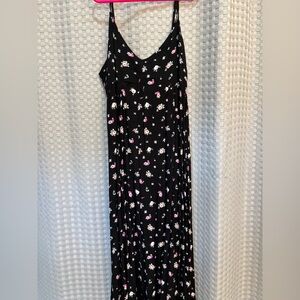 No Comment Floral Maxi Dress